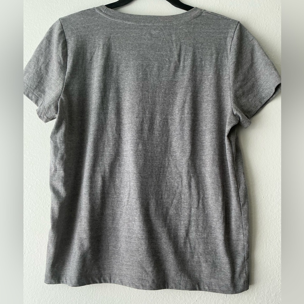 J. Crew Heather Gray Short-Sleeve Crewneck Tee - Picture 4 of 10